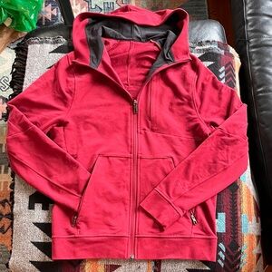 Lululemon Men’s City Sweat Zip Hoodie (Oxblood) Red - sz XS